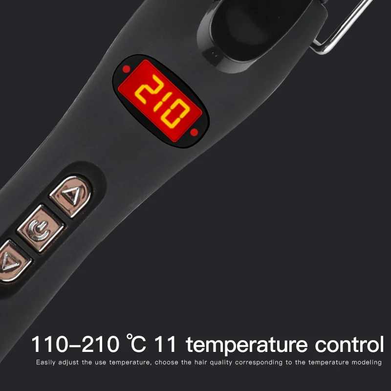 Professional Portable Curl Ceramic Curling Iron Hair Curler Waver Maker Curling Wand    Create different shapes