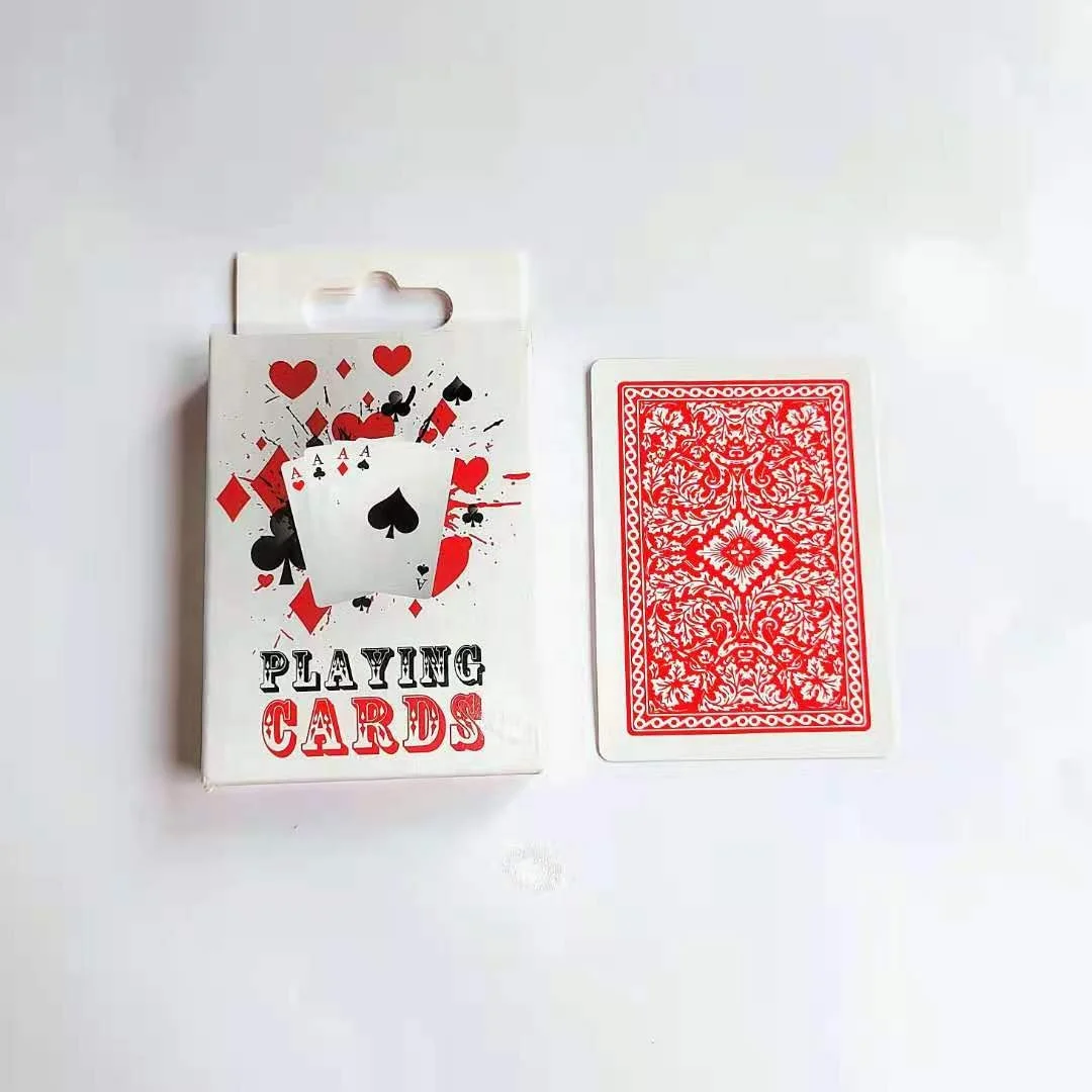 
Wholesale cheap promotional personalized custom design playing cards game with box 