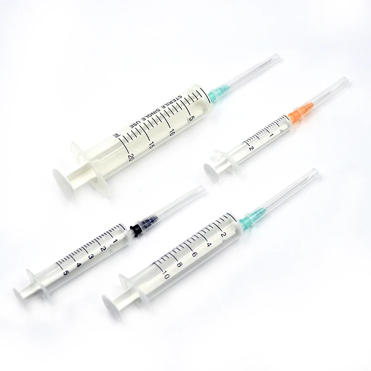
Good Selling Medical Supplies Single Use Syringe 