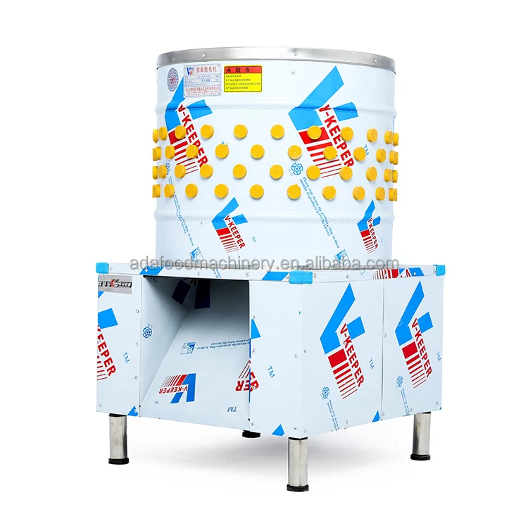 Ada High quality wholesale chicken plucker De-feather Poultry Feather Removal Machine