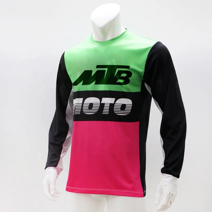 HOSTARON Bike Gym Sports Quick Dry ATV Dirt Bike Shirts Cycling Downhill Dh Jerseys