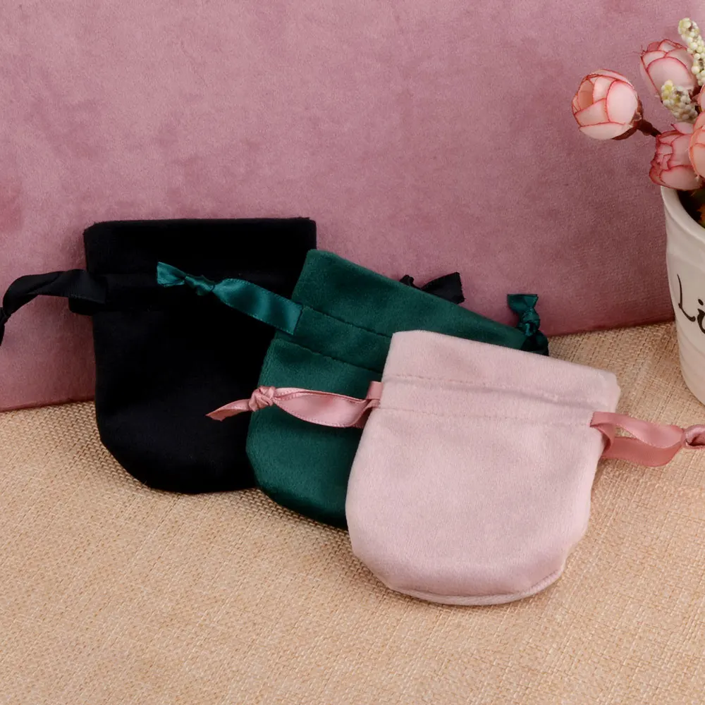 10*13cm High Quality Soft Velvet Bag for Cosmetic