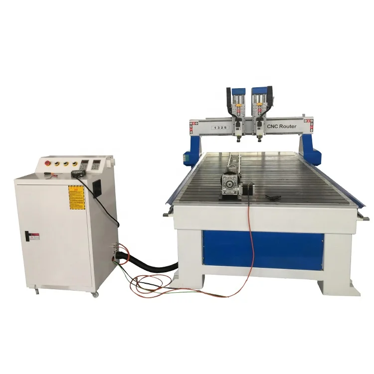 1325 Double Heads Two Spindles Wood CNC Router Wood Carving Machine Price