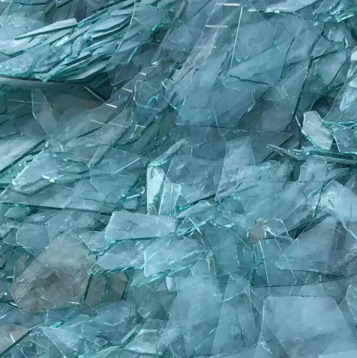 Factory Supply Broken Glass Stone for Building Material