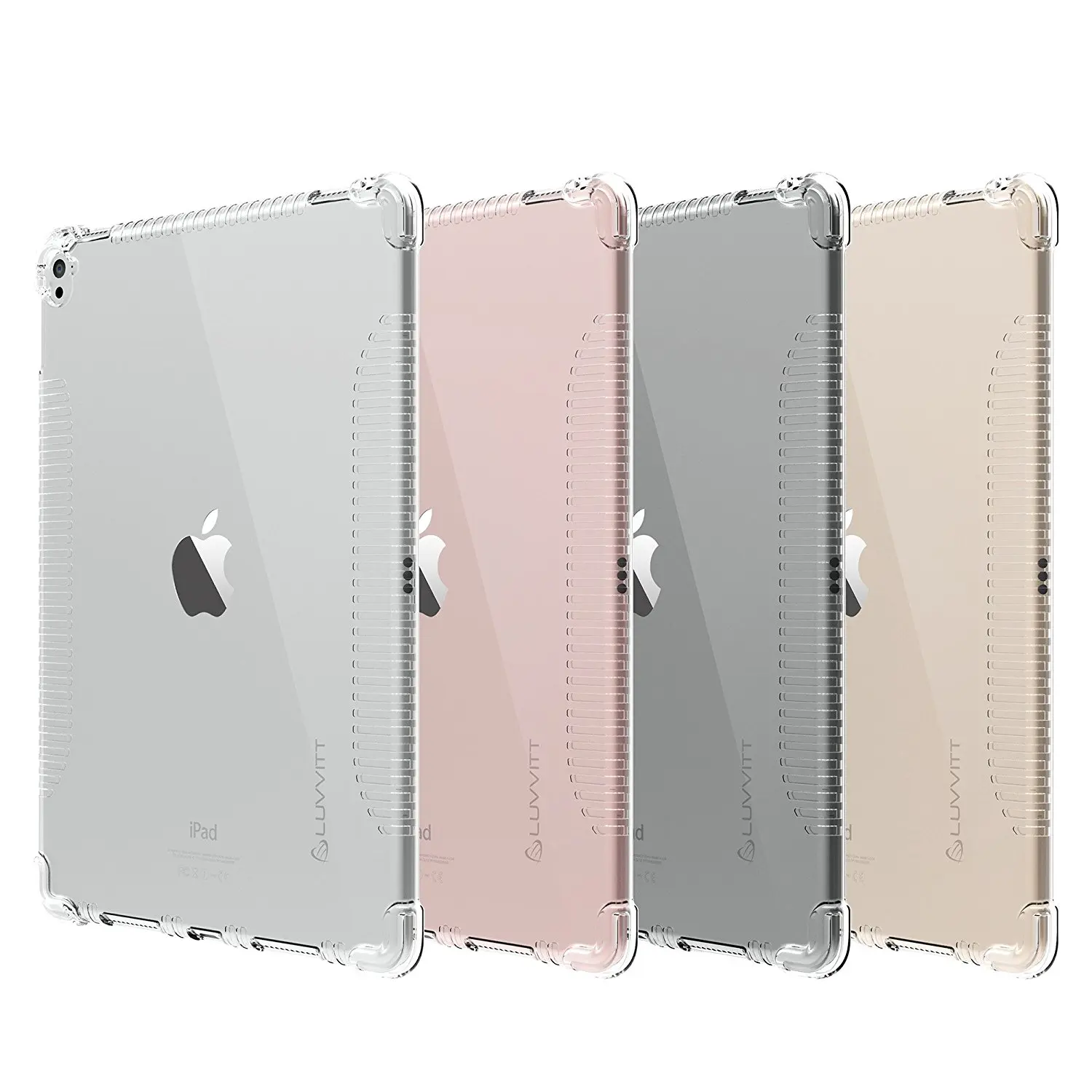 Factory Price Anti Skip Strong Protection TPU Clear Universal For kids case tablet for IPad