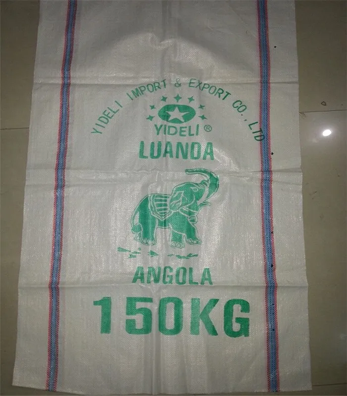 white polypropylene woven bag for fish meal