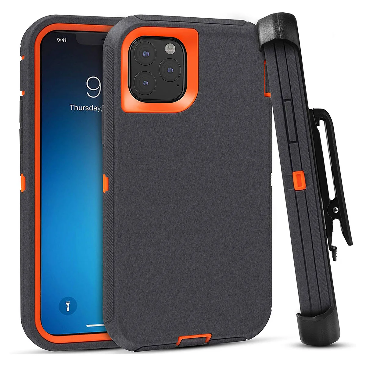 Full Body Protection Case for iPhone 13 Heavy Duty Defender Phone Case with Clip Shockproof Cover 12 11 Pro Max XR XS 8 Plus