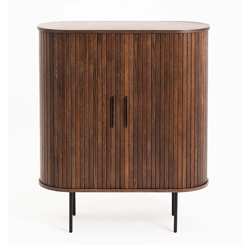 Custom Wooden Dining Room Furniture Modern Antique Buffet Cabinet Sideboard With Sliding Door