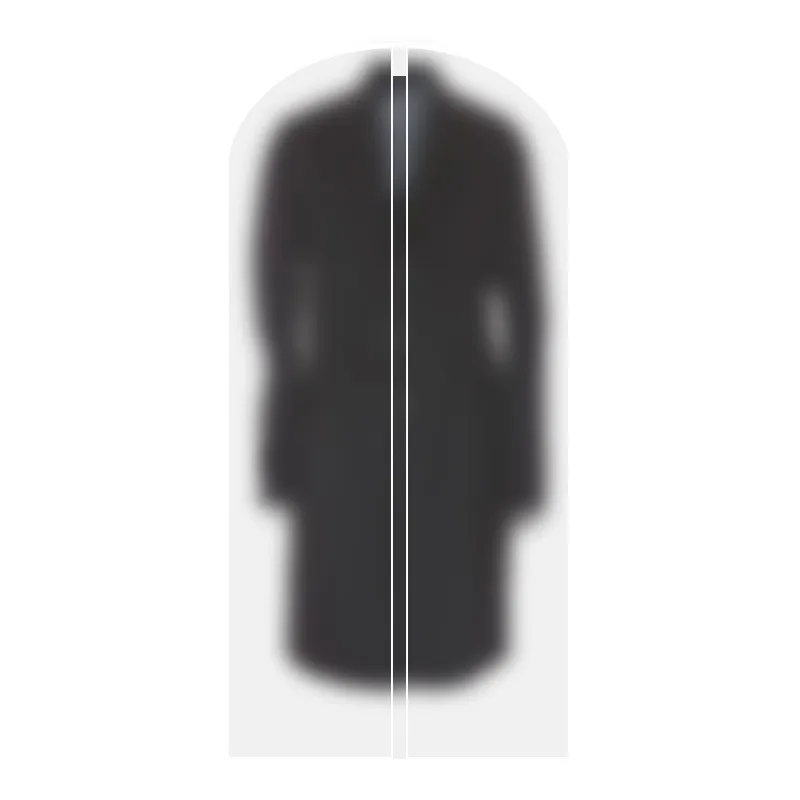 Dust bag durable clothing cover Storage suit reusable coat hanging bag dust cover transparent