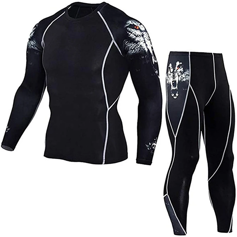 2021 High Quality Custom Sublimation Mens Long Sleeve Rash Guard Full Suit