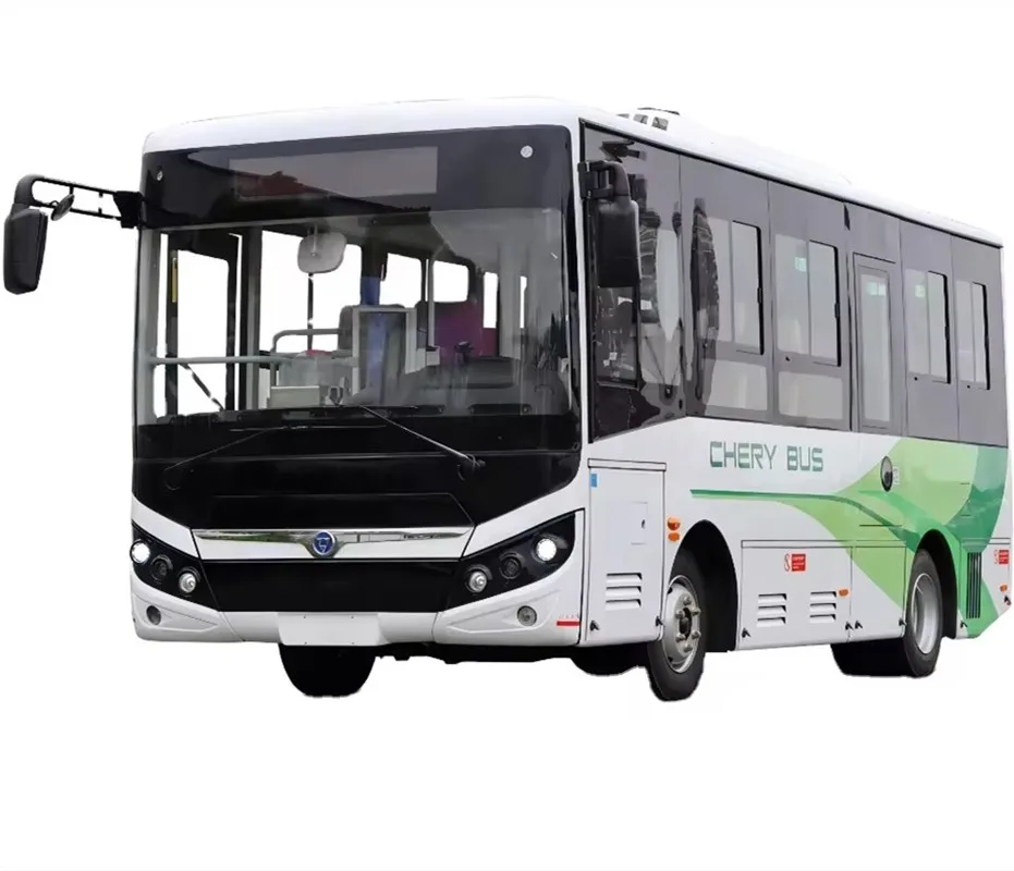 Hot Sale Chery Electric Optional Color 19-33 Seats Long Driving Mileage City Bus