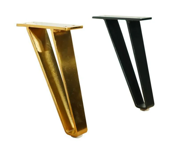 Metal support foot end table, sofa, TV, bathroom cabinet, height furniture mat