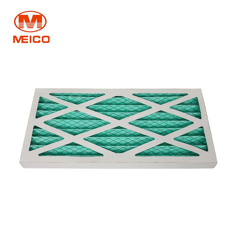 24*24 G4 Panel HVAC System Pre-Filter Paper Frame High Primary Efficiency Industrial Air Filtration Clean Plant