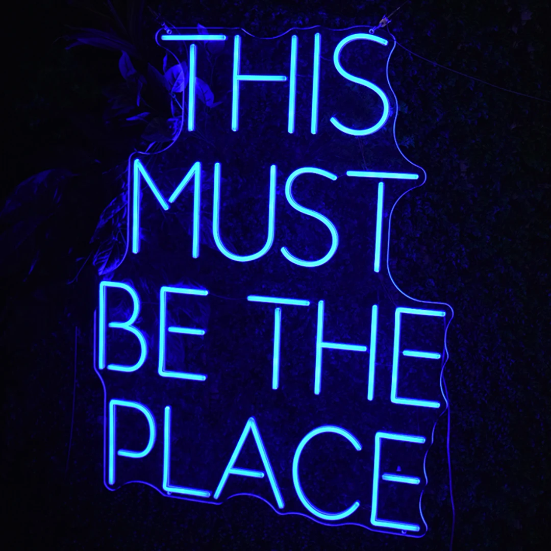 Commercial business logo customized warm white flexible acrylic led neon sign custom Neon Sign