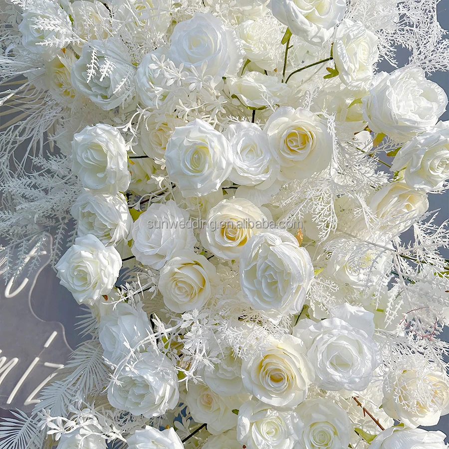 Sunwedding 3d Wedding Arch Artificial Flower Decoration Wedding Backdrop Floral Arch