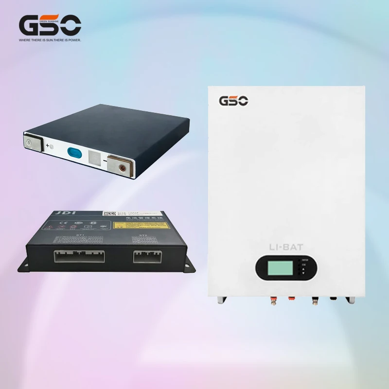 GSO solar battery Lithium Batterydeep cycle life lfp4 Pack 24V 100ah 200Ah Lifepo4 Batteries Power wall 5KW 10KW Battery bank