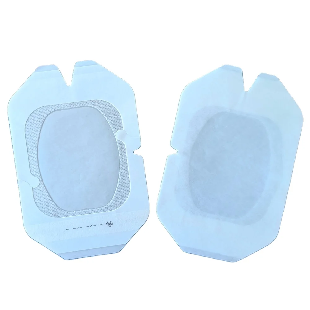 Medical Disposable Transparent PU Film IV Fixing Dressing with Frame