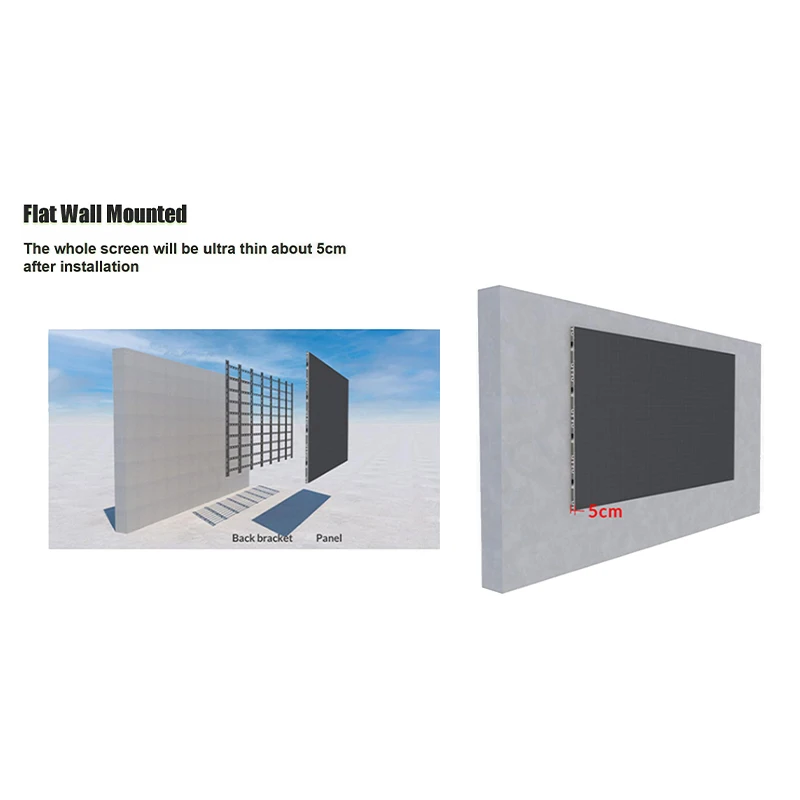 New Product digital P2 led screen factory customization hd full color video led display screen