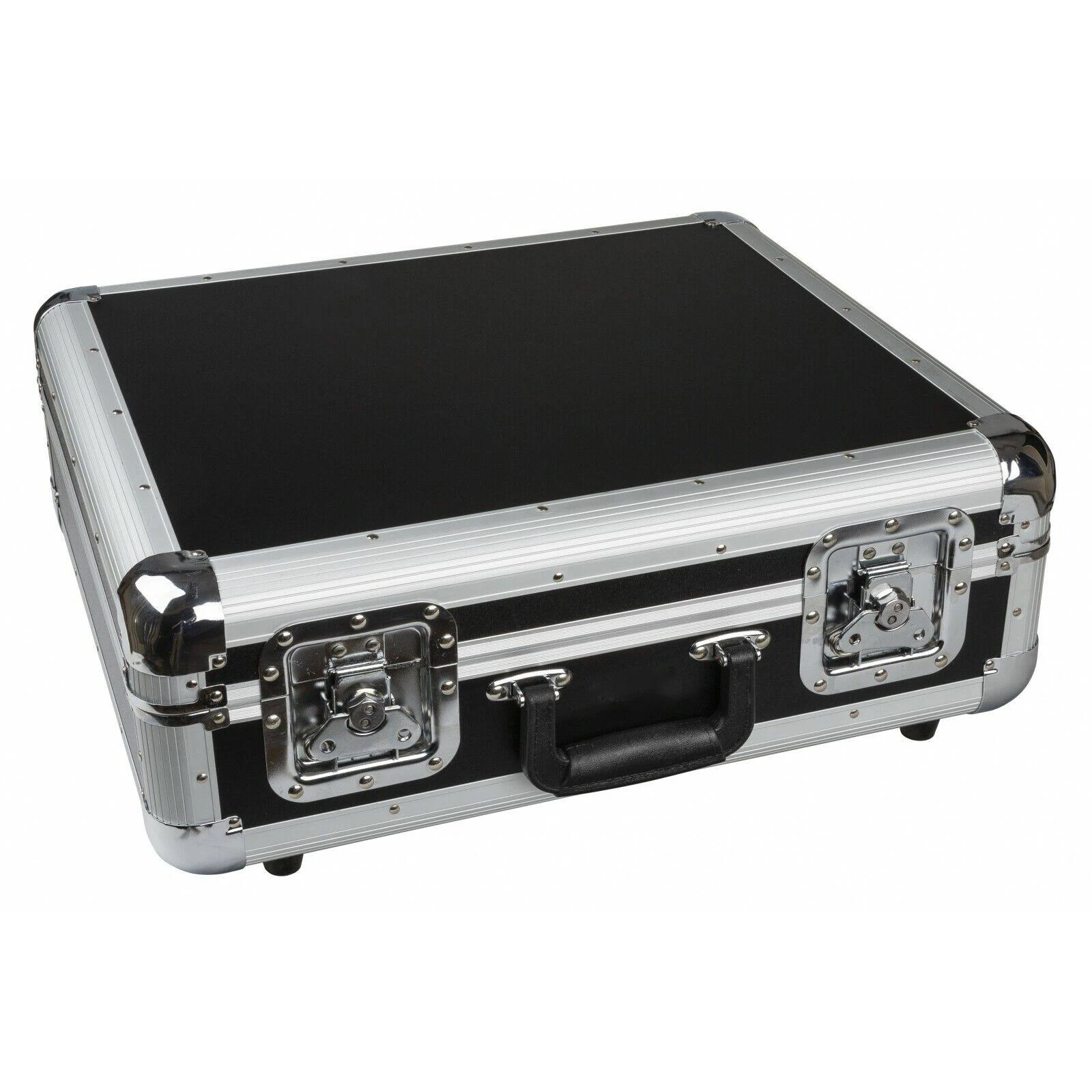 Universal 1200 Style DJ Turntable ATA Case Flight Case for Turntable with Foam Kit Turntable Cases for Numark/Stanton Mixers