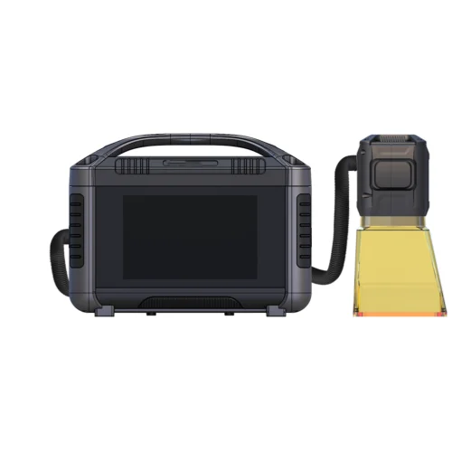 20W 30W Upgraded version plug Portable Metal Engraving Device Logo Printing Handheld Fiber Laser Marking Machine