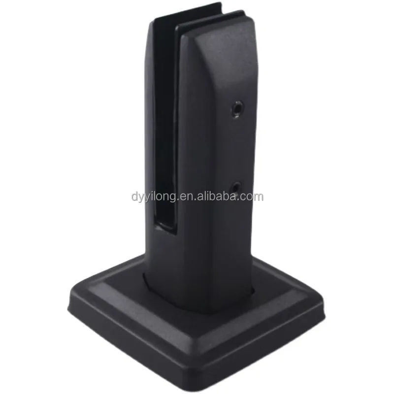 SS304 31 6 Stainless Steel Polish Pool Fence Spigot Clamp Tempered Glass Spigot casting with railing