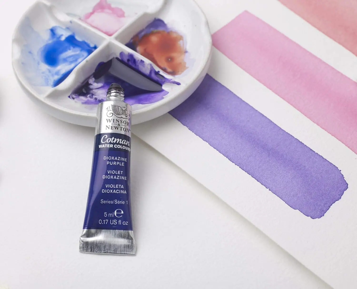 Набор акварельных красок Winsor & Newton Cotman 20 видов цветов 5 мл (0 17 унции) тюбиков для акварельной живописи художника
