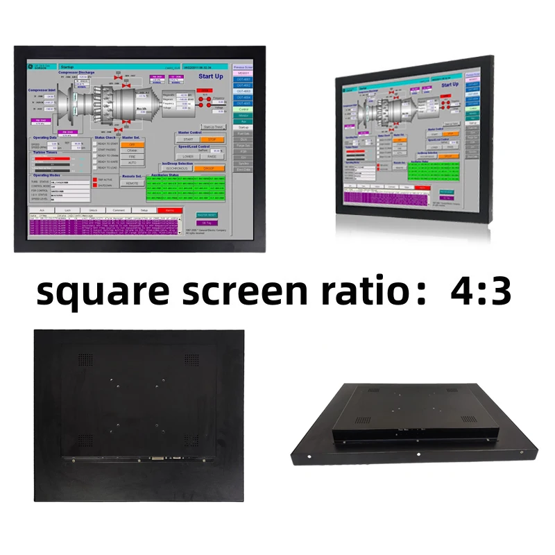 19 Inch Monitor Touch Screen  ATM  TFT LCD resistive Touch Screen Monitor IP65 Screen panel Touch Eink Display monitor