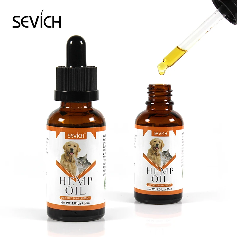 OEM professional beieyou pets use 1500mg organic extract 100% hemp seed oil for dogs