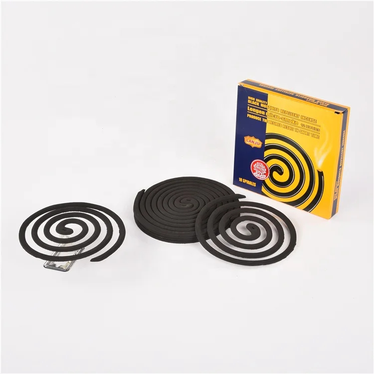 China manufacturer indoor mosquito killer coil black incense coils