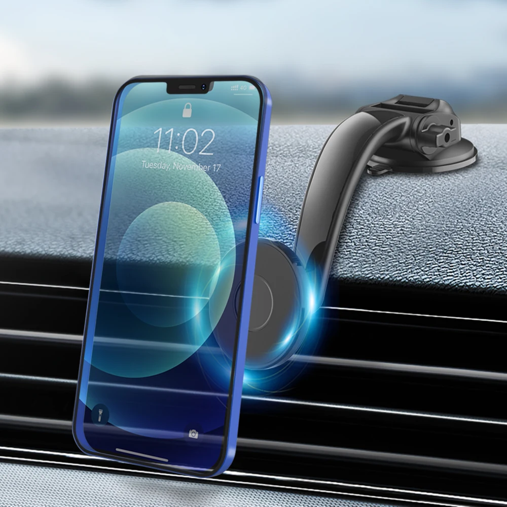 Adjustable Super Strong Sticky Suction Cup Car Dashboard Accesorios Para Celulares Magnetic Car Phone Holder