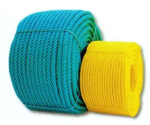Durable 3 strand polyethylene rope in coil pe twine