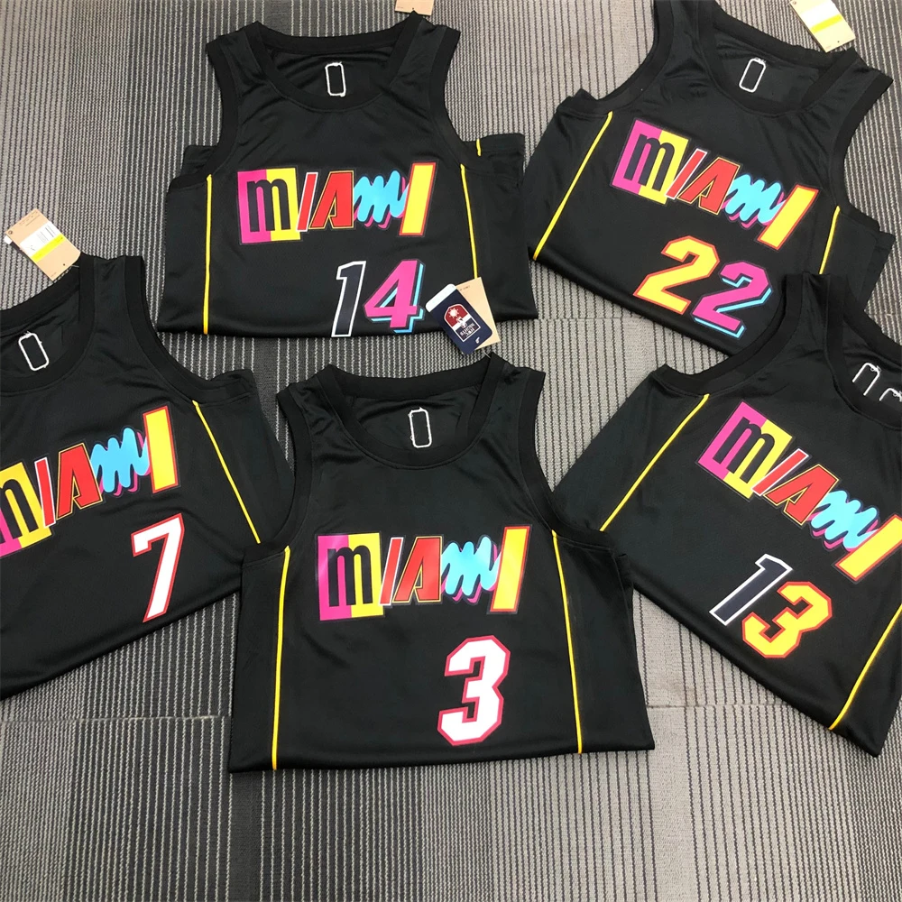75th anniversary heat press majestic jersey Miami james basketball jersey original 1:1 basketball shirts basketball wear custom