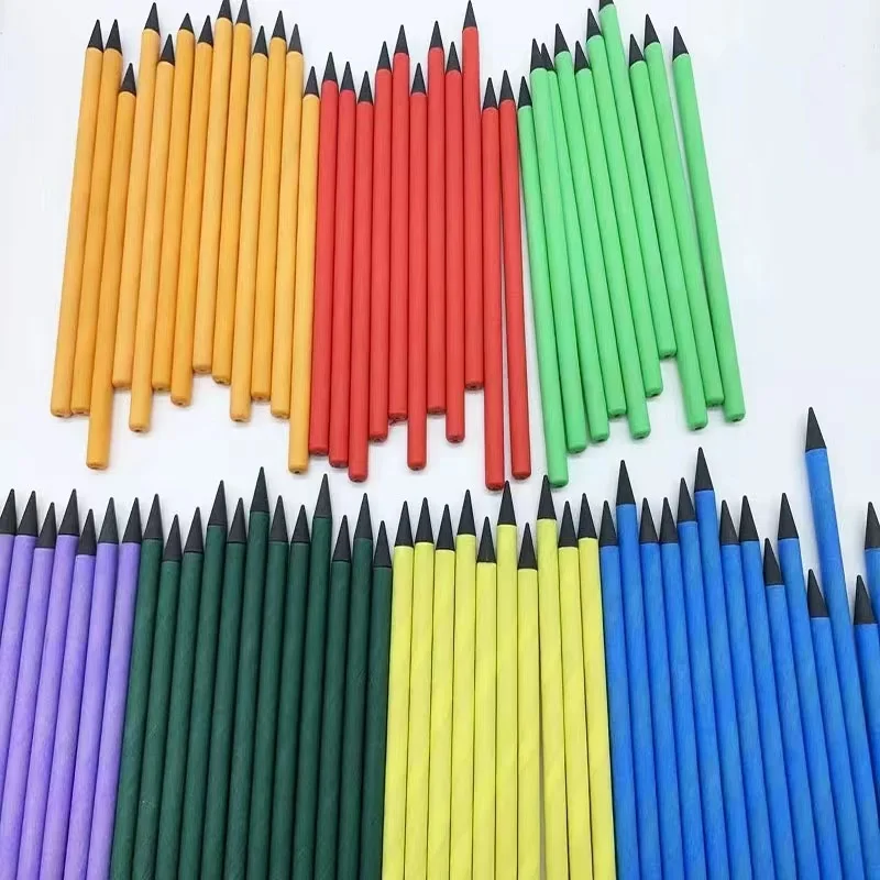 eco friendly rolling paper pen no plastic 100% paper durable HB eternal writing tip recycled paper pencil