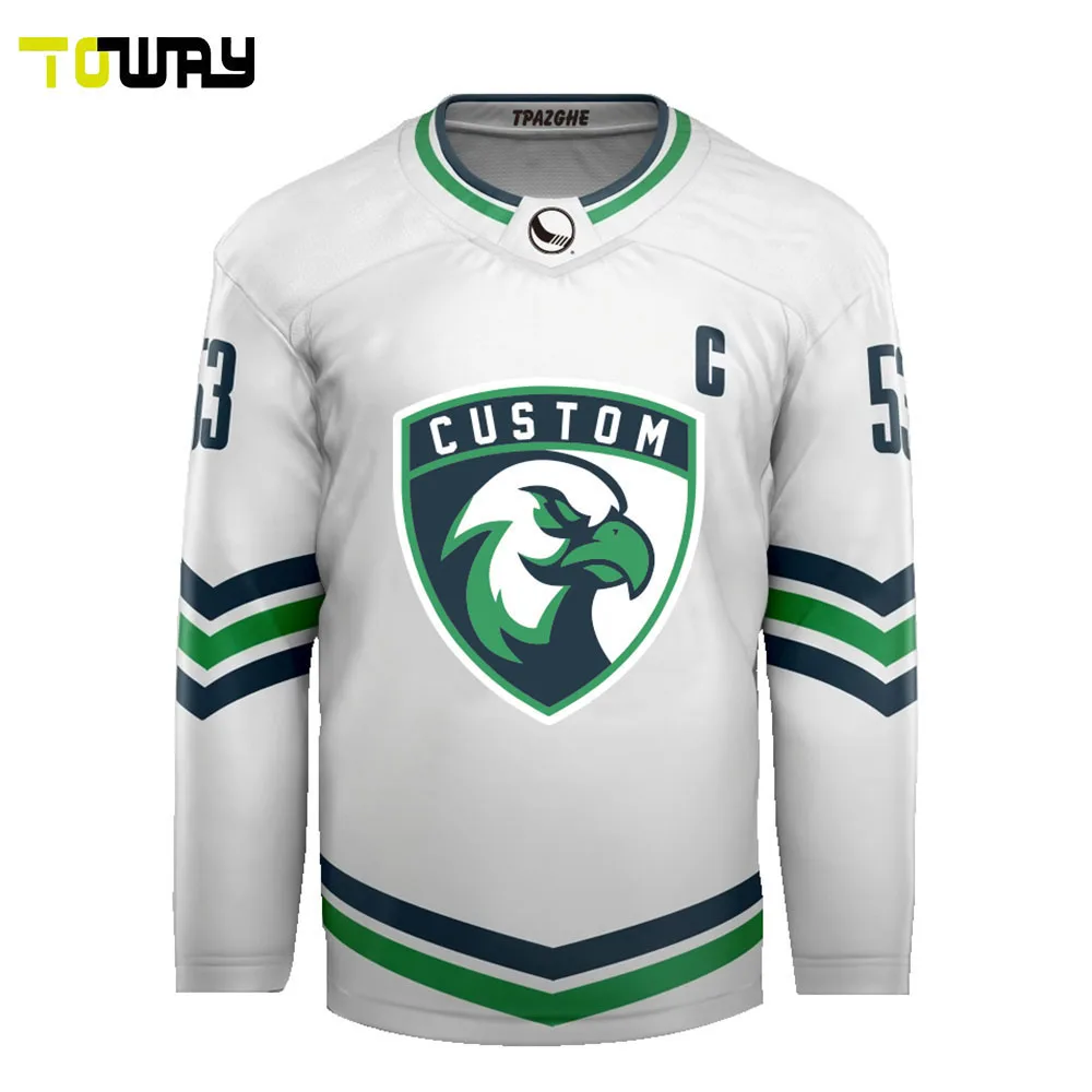 Quick dry Adult Mens ice hockey jersey sewing pattern