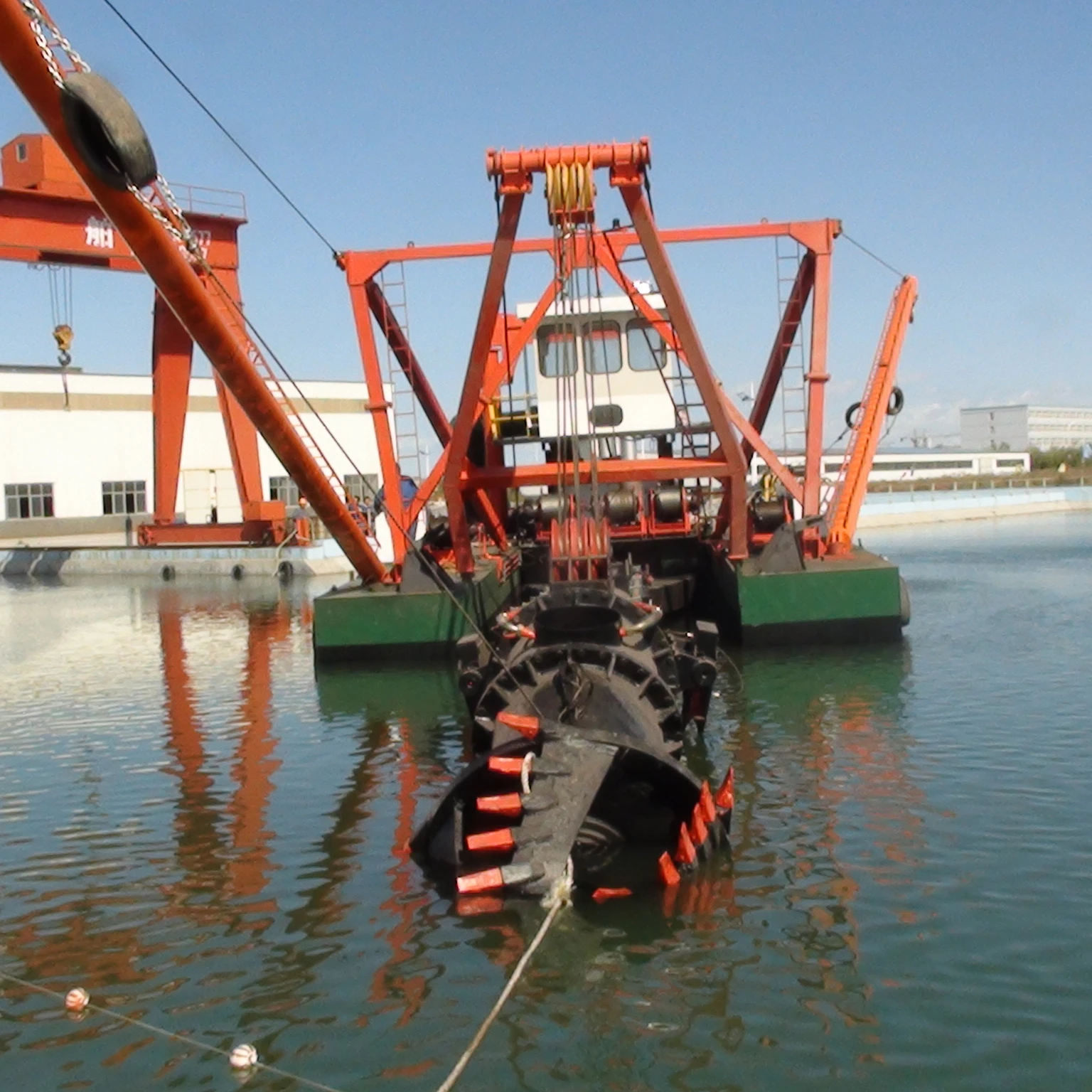 1500m3/h Hydraulic Cutter Suction Dredger for Sand Dredging and Land Reclamation in River/Lake/Port/Sea