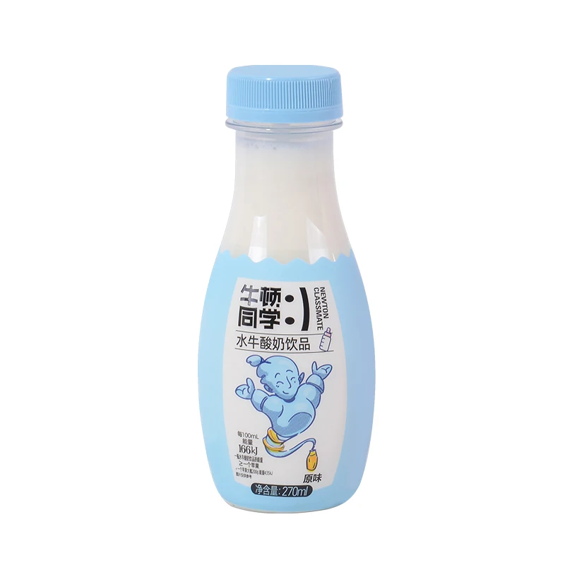 OEM 270ml Yogurt Milk Drink Good Quality Sterilized Liquid Original and Strawberry Flavors for Adults and Children 166KJ