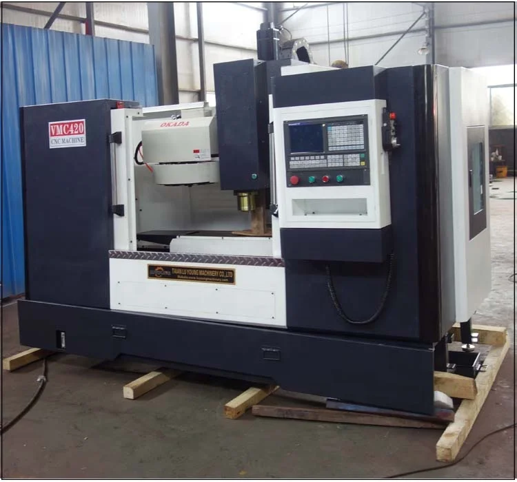 Cnc Vertical Milling Machine Vmc420 5 Axis Center With Gsk/ Fanuc / Siemens Control System