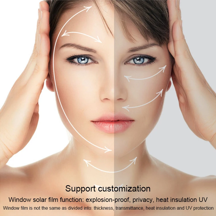 1.52*30m 1ply Armolan window tint film vlt5% solar ceramic window film waterproof tinted film for car