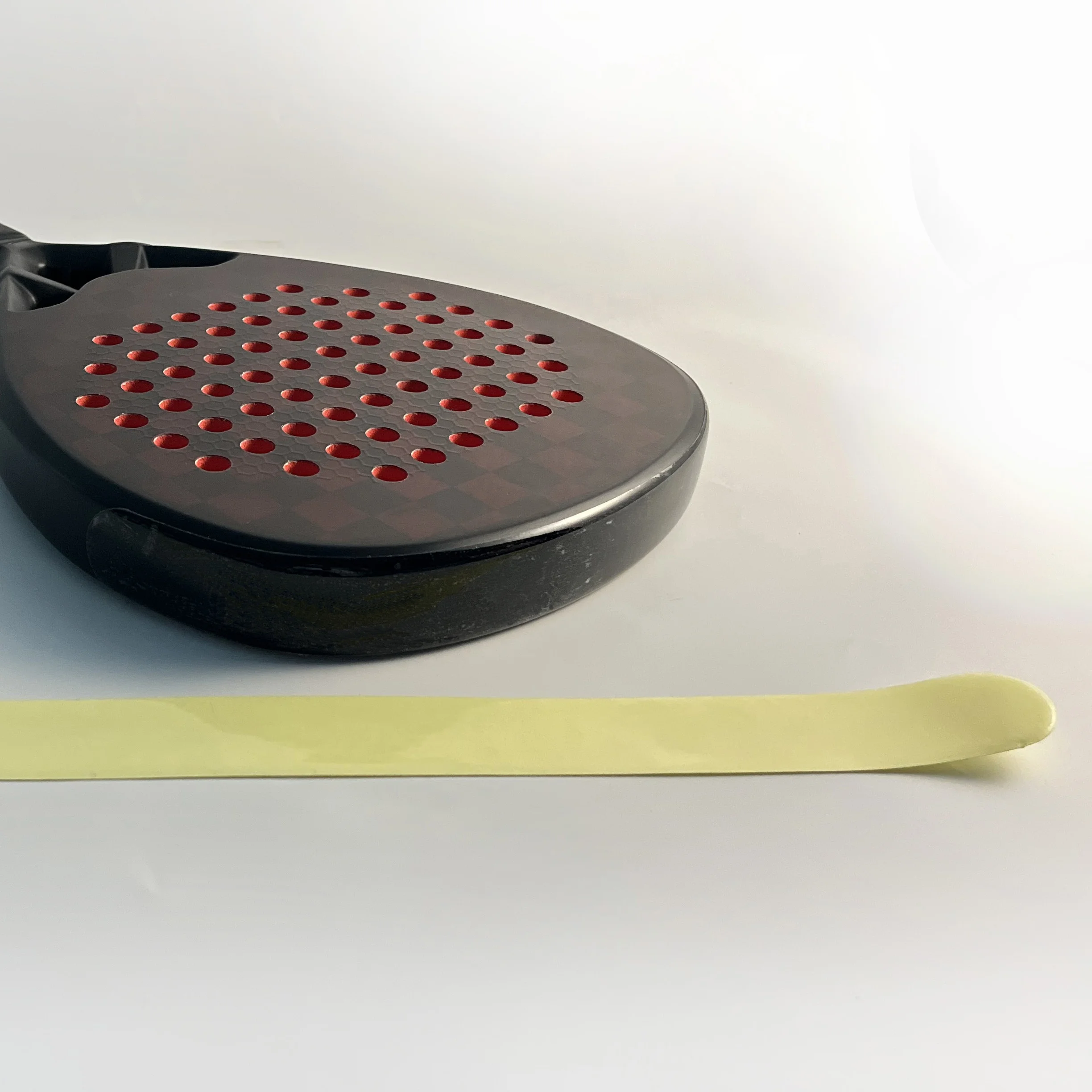 Lansda Sport Racquet Guard Head Protection Tape  bumper Tennis Racket Head Transparent Clear Racquet Frame Protection Tape