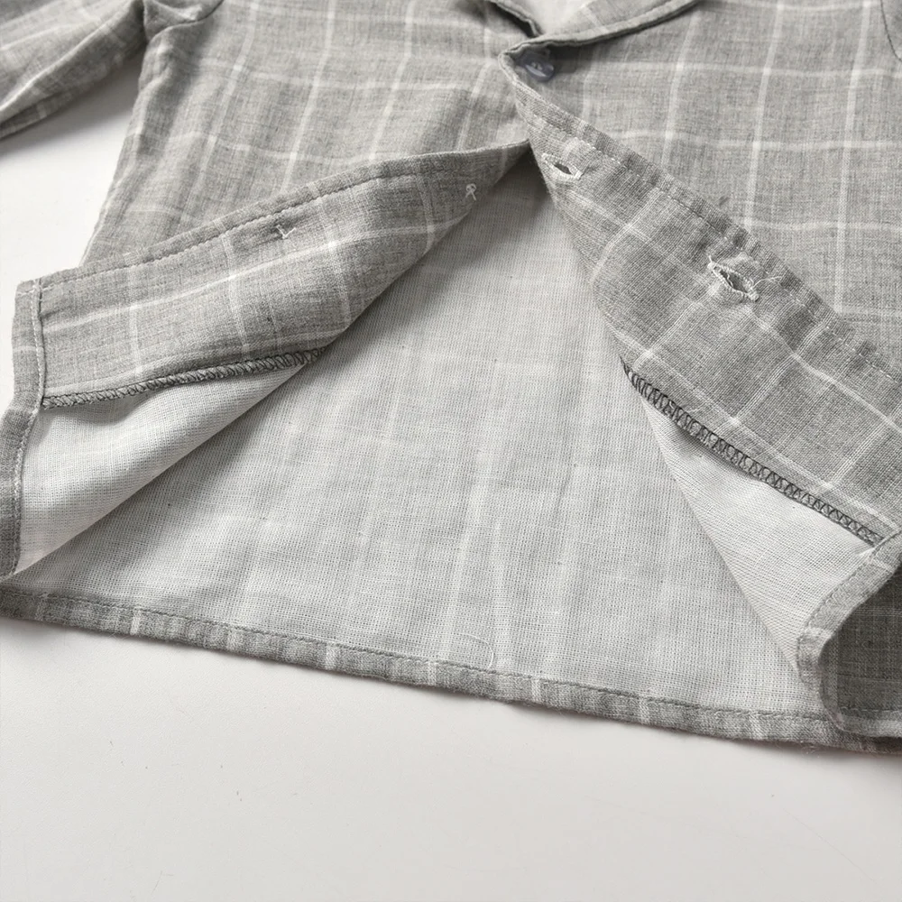 Child Candy Color Long Sleeved Pajamas unisex soft Cotton Sleepwear Kids warm lint 2PCS Pajamas Sets for house