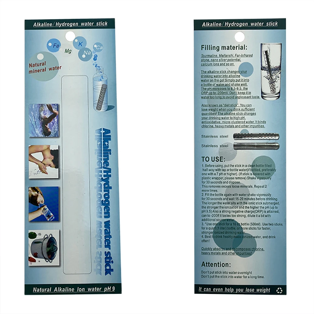 Высший сорт пищевой 304 нержавеющая сталь улучшите вкус воды с полезные минеральные вещества ручка щелочной