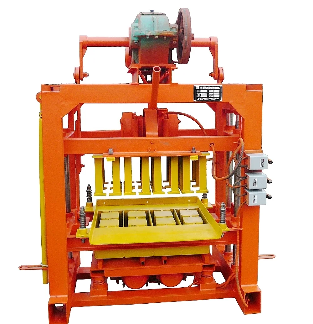 brick laying machine QT4-40 brick making machine concrete block