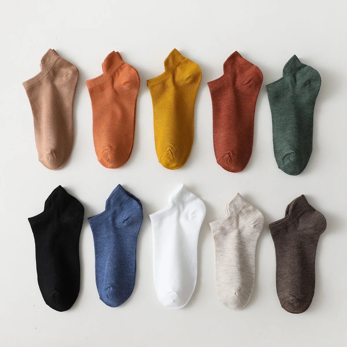 Women Colorful Ankle Socks Fashion Breathable Sweat Absorption Cotton Funny Girls Sport Short Ankle Socks