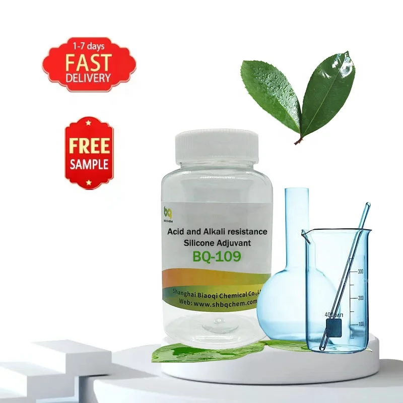 BQ-109 manufacturer Agricultural Silicone Surfactant 200kg liquid Silicone pH 3~10  Agricultural Wetting Agent