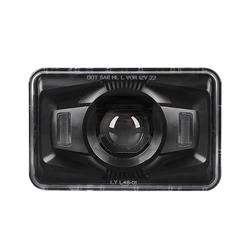 4x6 inch Truck Headlights 45W For Kenworth For Truck Peterbilt 379 with High Low Beam
