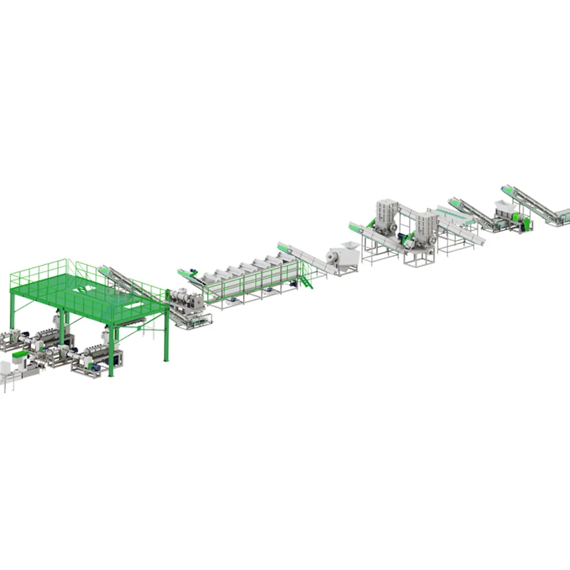 HDPE LDPE PP PA PC PS PU ABS Шреддер, экструдер для дробления и гранулирования пластика, линия гранулирования