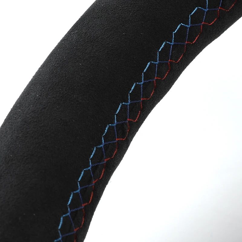 Full Suede Alcantara Leather M Sport Steering Wheel for BMW F10 X3 F25 X4 F26 F30 M3 F80 M4 F82 M2 F87 M5 F90 E83 E70 E88 E90