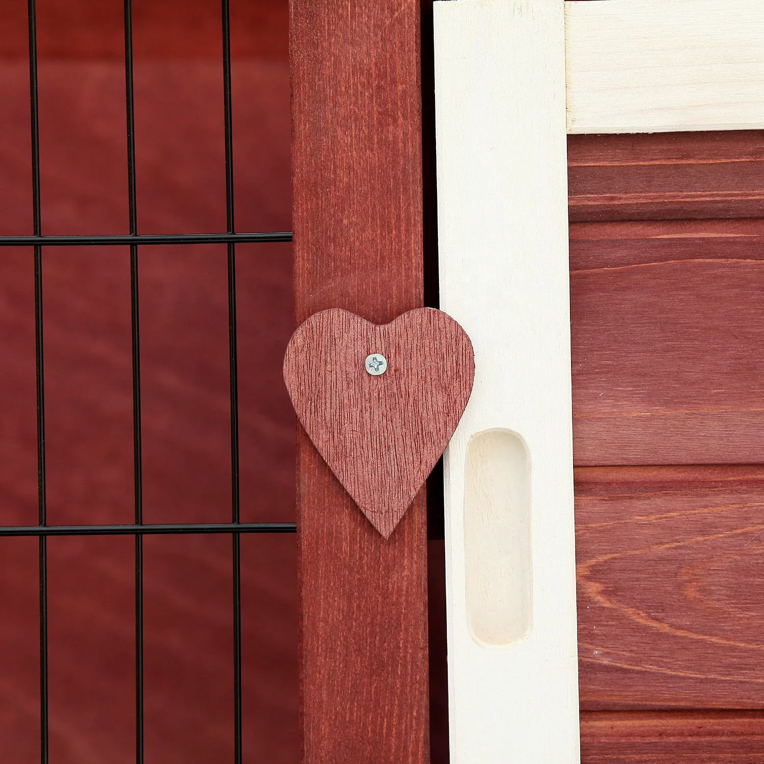 Elevated New Large Rabbit Pet Cage For Rabbit Wooden Small Animal Habitat