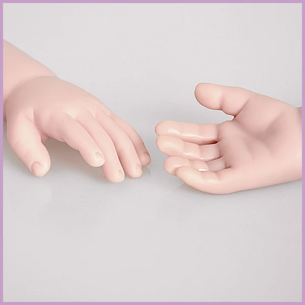 100% handmade paint wholesale reborn doll kit/reborn baby doll kits vinyl/soft vinyl reborn doll kits