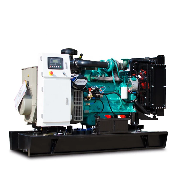 Power Station 50KVA 40KW 100KVA 80KW with stamford alternator 4 stokes Generator 220V/230V 50HZ with silencer